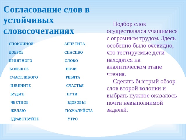 Слово осуществлять. Согласование слов. Согласующиеся слова. Согласуемое слово это. Согласованные слова.