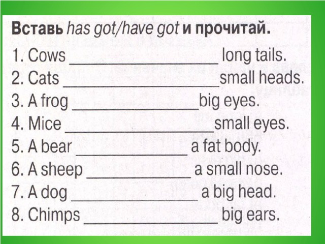 Hannah has had has been. Упражнения на have has 3 класс английский язык. Английский язык 2 класс has got have got упражнения. Английский задания have has. Have has got упражнения 3 класс.