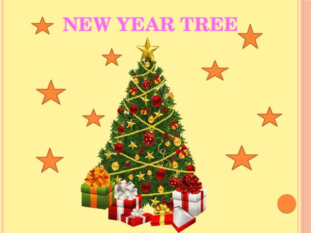   New Year tree 