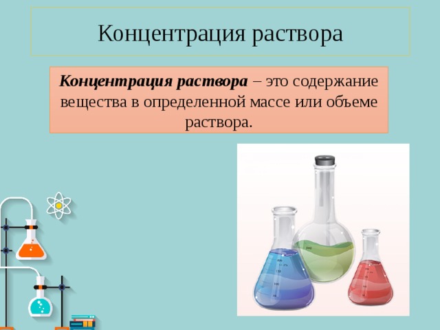 Концентрация растворов массовая доля растворенного вещества 8 класс презентация