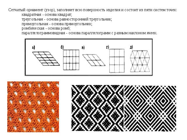 Практическая работа построение узоров