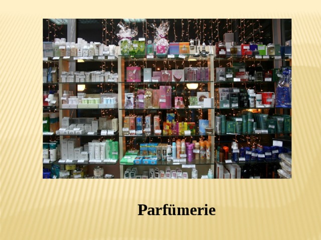 Parfümerie 