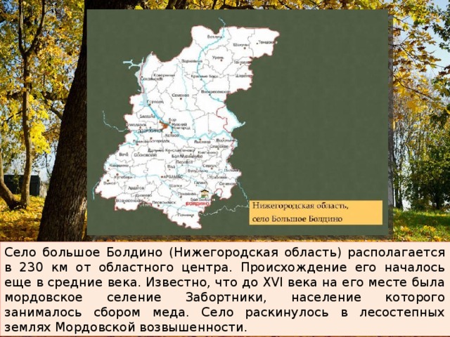 Подслушано большое болдино нижегородская область