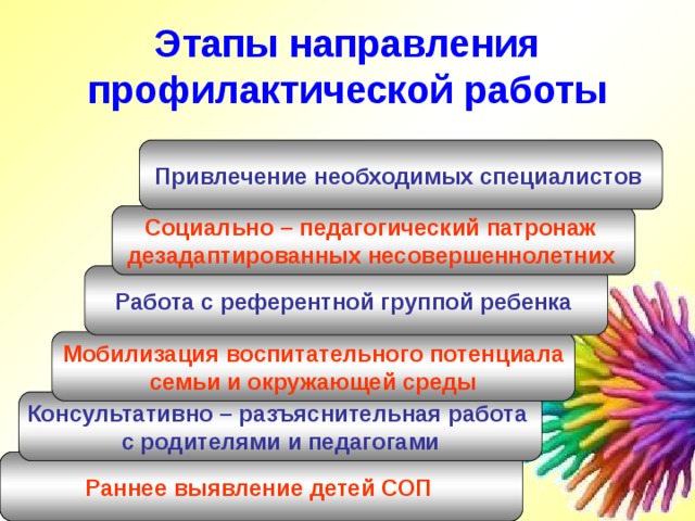 Особенности организации занятий с детьми ОВЗ, одаренными и с девиантным поведени