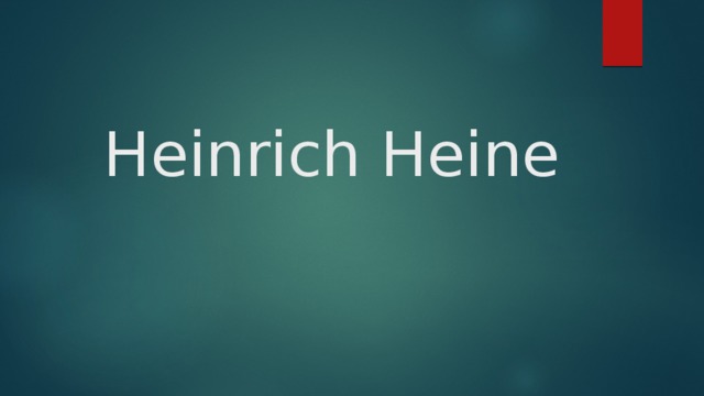 Heinrich Heine