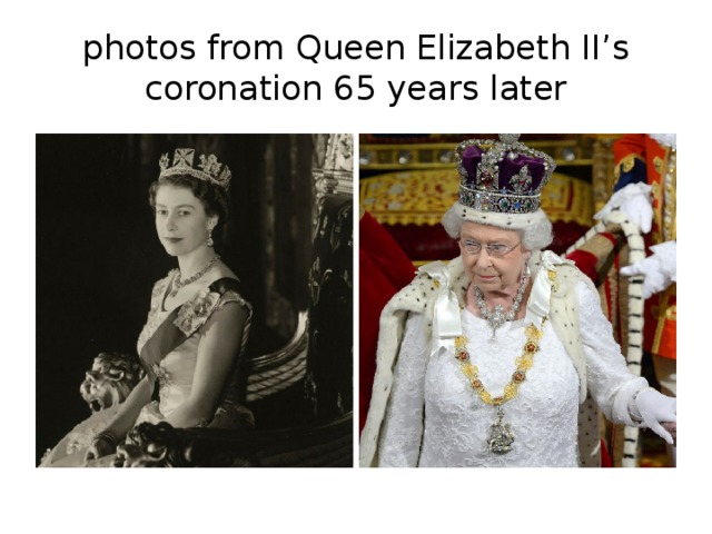 photos from Queen Elizabeth II’s coronation 65 years later 