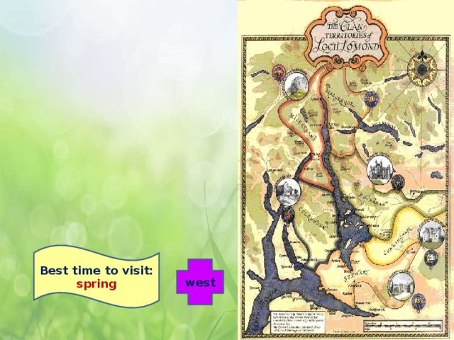Listen then tell about this place. You can use the following notes. Can you add more information? Best time to visit: spring west 19 