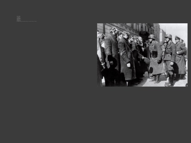 Принятые в сентябре 1935 г. на съезде нацистской партии в Нюрнберге законы «О гражданах рейха» и «Защите немецкой чести и немецкой крови», а также принятые два месяца спустя поправки к ним юридически оформили лишение евреев Германии всех политических и гражданских прав.  Последующие законодательные акты принудительно обязывали евреев владельцев предприятий и фирм передать их «арийцам». Мужчинам и женщинам с нееврейскими именами предписывалось вписать в паспорта «Израиль» или «Сара» (впоследствии также букву «J», от нем. Jude еврей).  