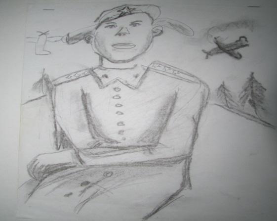 Памятник теркину нарисовать