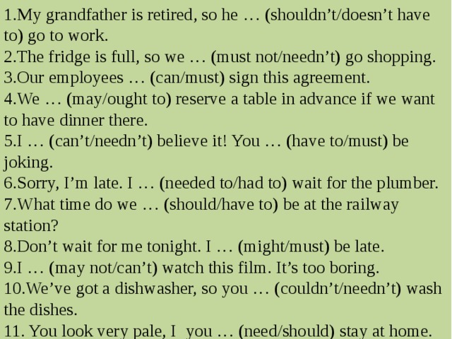 Needn t do. Can must упражнения. Can must упражнения 5 класс. Can must упражнения 3 класс. Modal verbs упражнения 4 класс.