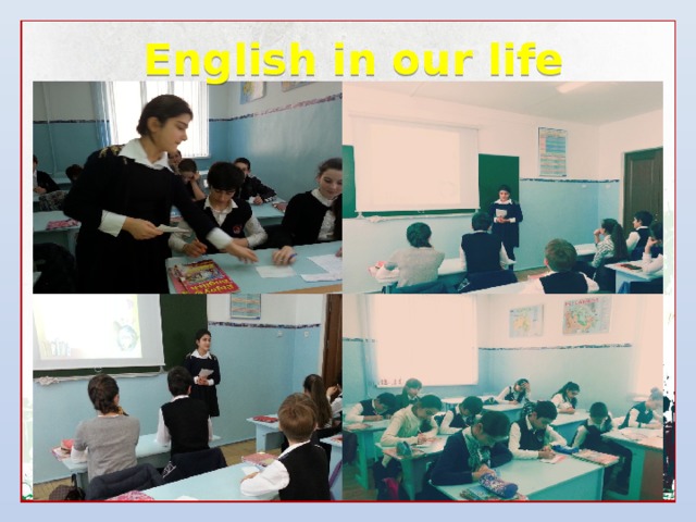English in our life 