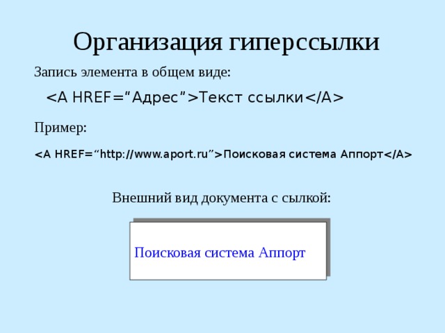 Код гиперссылки. Примеры гиперссылок. Организация гиперссылок в html. Пример гиперссылки в тексте. Организация текста в виде гиперссылки.