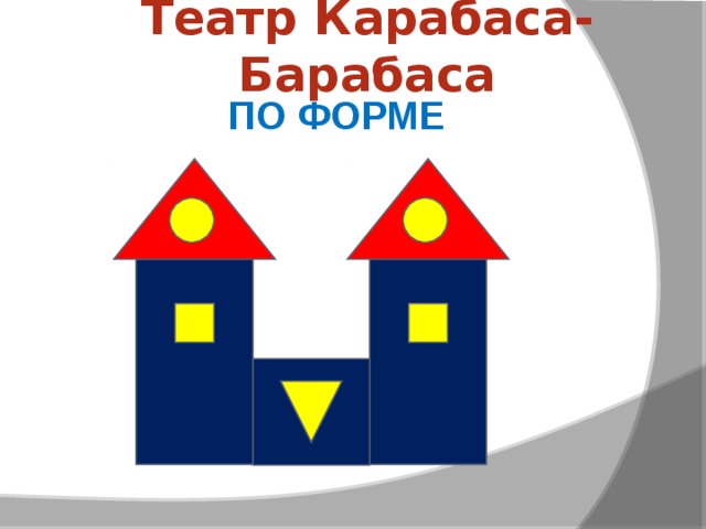 Театр Карабаса-Барабаса ПО ФОРМЕ  