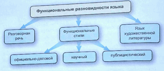 Проект функциональные разновидности языка