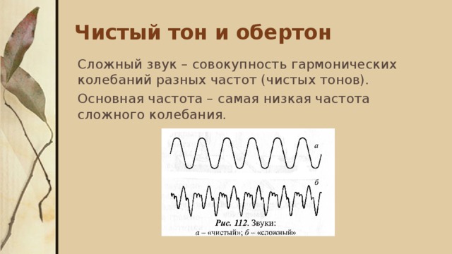 Основная частота. Основной тон и обертоны сложного звука. Чистый тон и Обертон. Основная частота и обертоны. Чистый тон. Основной тон. Обертон..