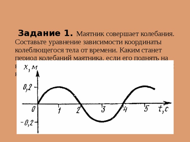 На рисунке 1 представлена зависимость координаты. Уравнение зависимости координаты колеблющегося тела от времени. Уравнение координаты колеблющегося тела. Зависимость координаты колеблющегося тела от времени. Уравнение зависимости координаты от времени колебания.