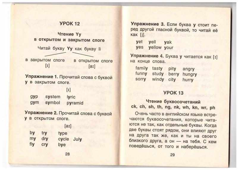 Английский язык открытый слог таблица Методика запоминания. Английский язык. Чтение.