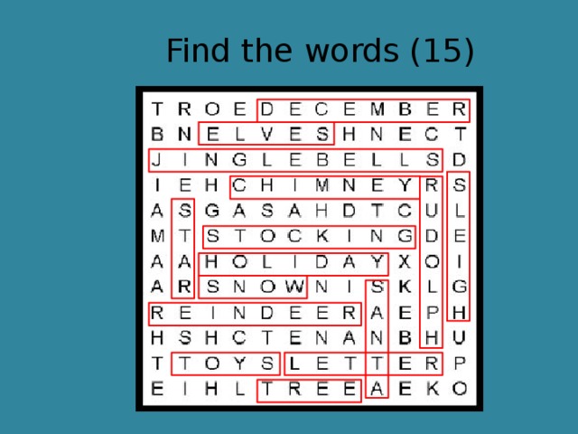 Find the words (15) 