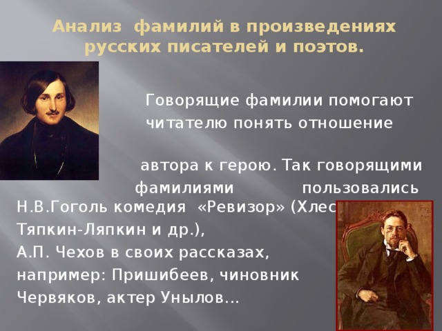 Чем говорят говорящие фамилии. Говорящие фамилии в произведениях. Говорящие фамилии в произведениях писателей. Говорящие фамилии русских писателей. Фамилии в русской литературе.