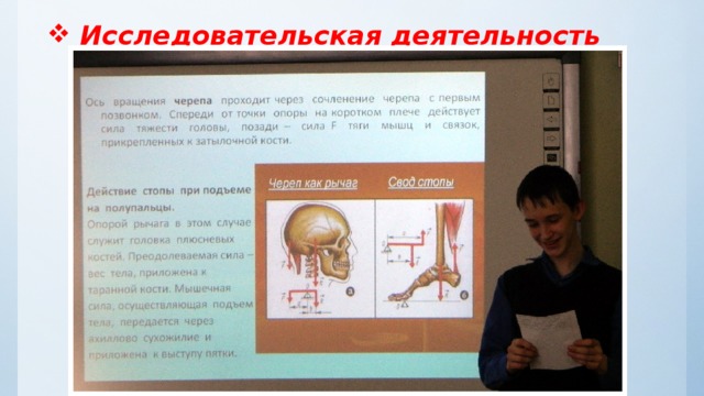    Исследовательская деятельность   