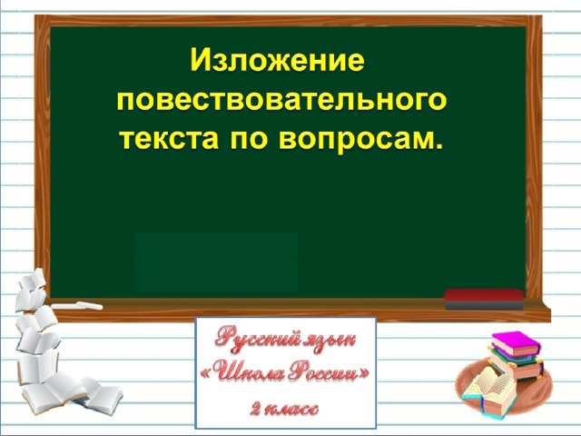 Обучающее изложение 4 класс 3 четверть презентация