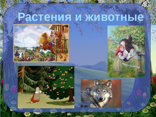 Растения и животные  