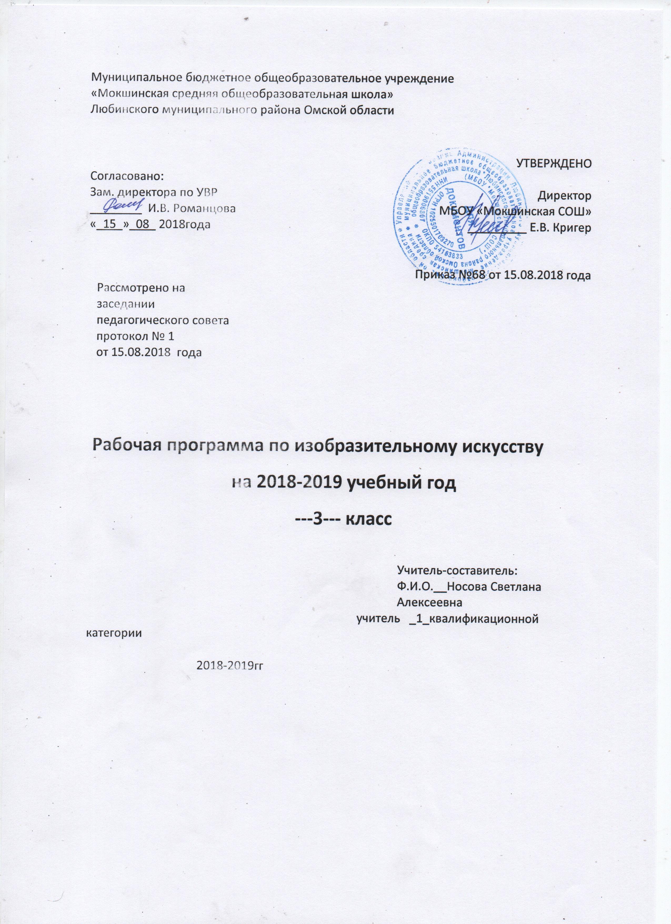 Рабочие программы 6 класс 8 вид. Рабочая программа 9 класс изо коррекционная.