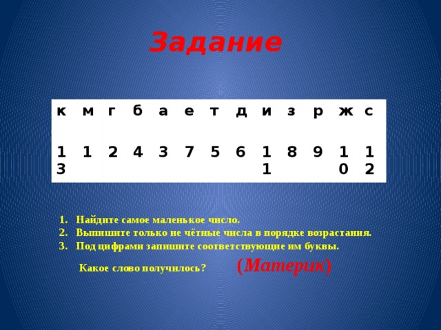 На столе разложены карточки какое самое маленькое число можно получить выкладывая их в ряд 208