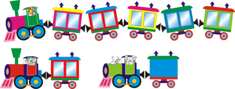 Паровоз с 6 вагонами. Паровозик с вагонами. Вагончики для детей. Паровозик с вагончиками. Разноцветные вагончики.