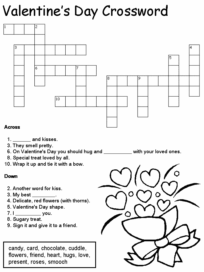 Give crossword. Кроссворд Valentine's Day. St Valentine Day кроссворд.