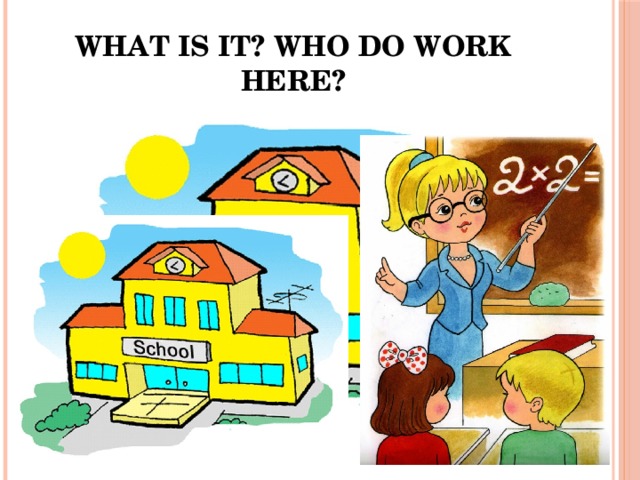 What is it? Who do work here? 