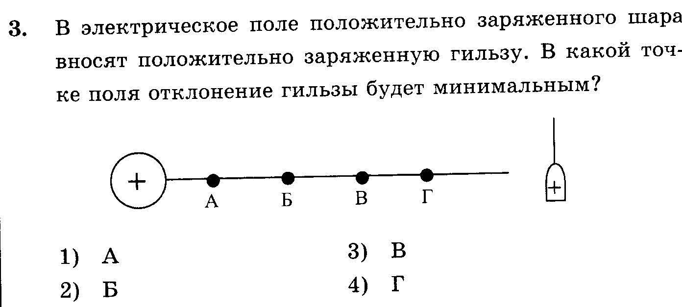 Входная контрольная работа по физике 9 класса