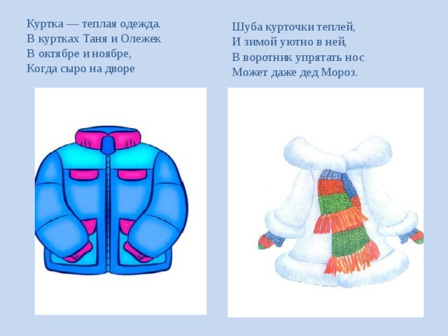 Одежда презентация для детей 3 4 лет