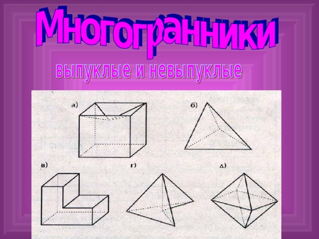 Геометрия многогранников проект