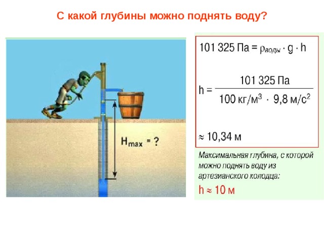 Глубина использовать