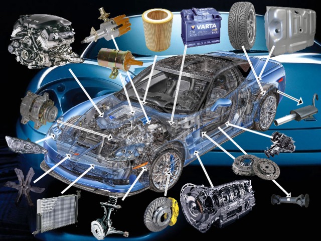 Устройство автомобиля в картинках