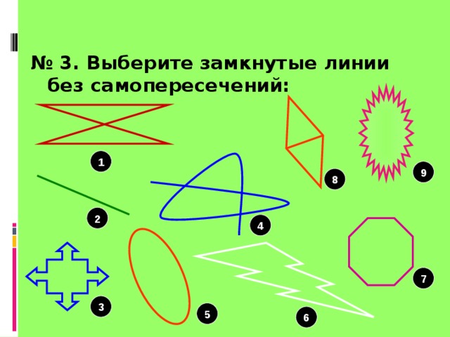 Начерти замкнутую линию. Замкнутая линия без самопересечений. Замкнутые линии. Замкнутая линия с точкой пересечения. Замкнутая линия с самопересечением.