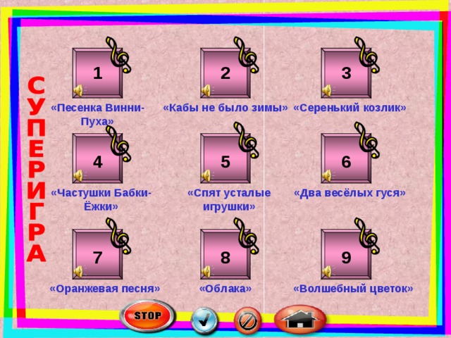 Игра для детей угадай мелодию для начальных классов с презентацией