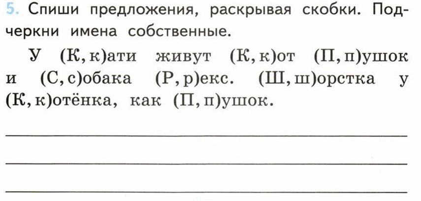 Простые предложения списать. Спиши раскрывая скобки. Заглавная буква в именах собственных 1 класс задания. Задание на написание имен собственных. Имена собственные карточки.