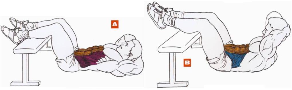 Упражнения для пресса на диване