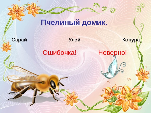 Пчелиный домик.  Сарай Улей Конура Ошибочка! Неверно! 