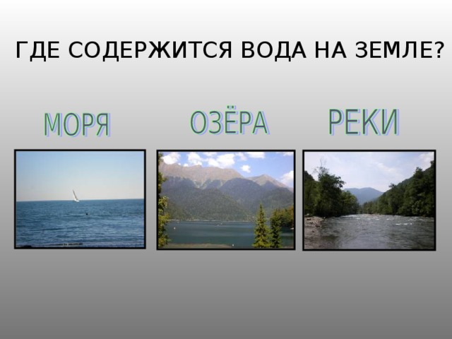 Текст про воду