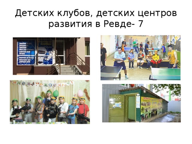 Детских клубов, детских центров развития в Ревде- 7 