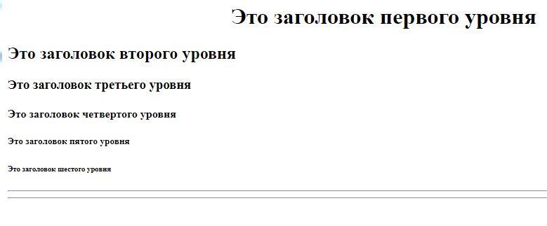 Заголовок первого уровня. Заголовок второго уровня. Заголовки 3 уровня. Заголовок третьего уровня в html.