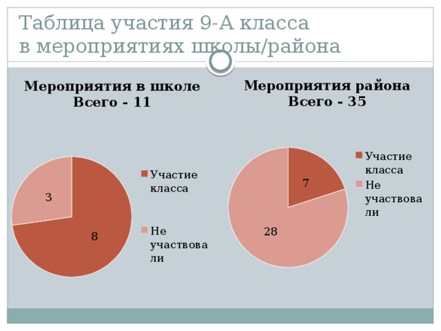 Годовой отчет учителя в школе