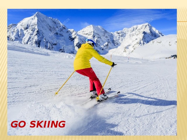  go skiing 