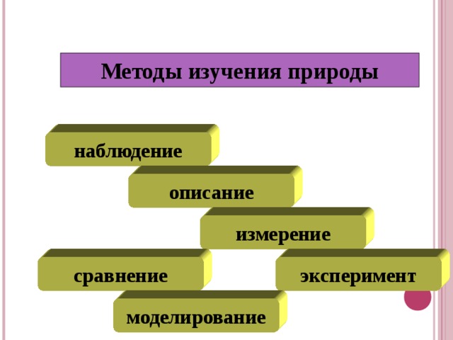 Методы изучения живой природы описание 5 класс