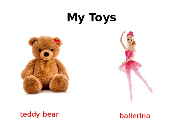 My Toys teddy bear ballerina 