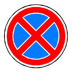 Что означает перечеркнутый синий круг. Дорожный знак 3.27 остановка запрещена. Знак крест в круге дорожный. Дорожный знак стоянка запрещена. Дорожный знак перечеркнутый круг.