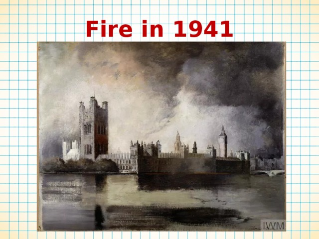 Fire in 1941 